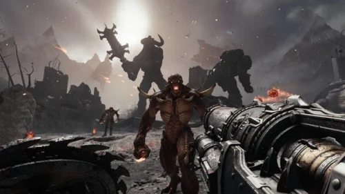 Doom The Dark Ages Pc Steam Konto Współdzielone Dostęp - Obrazek 3